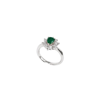 Georgia Emerald Ring | Angela Jewellery Australia