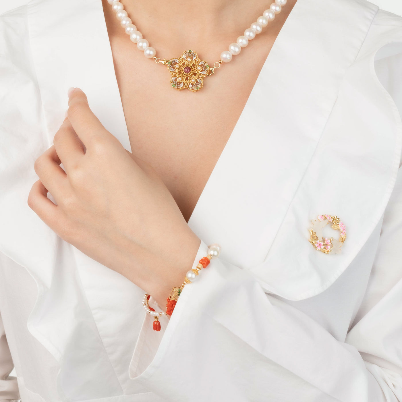 Good Fortune Pearl Bracelet | Angela Jewellery Australia
