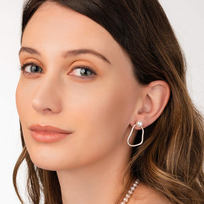 Ingrid Pearl Earring | Angela Jewellery Australia