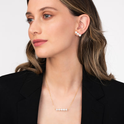 Jules Pearl Earring | Angela Jewellery Australia