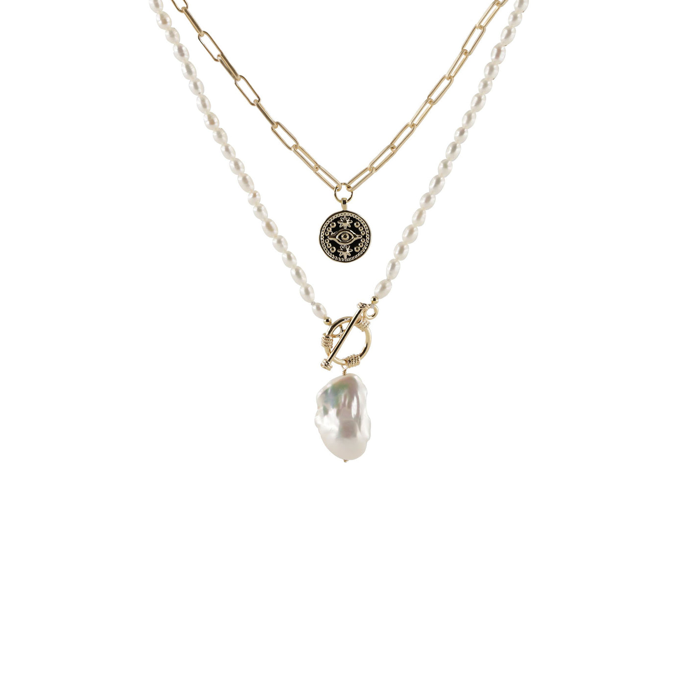 Karma Pearl Necklace | Angela Jewellery Australia