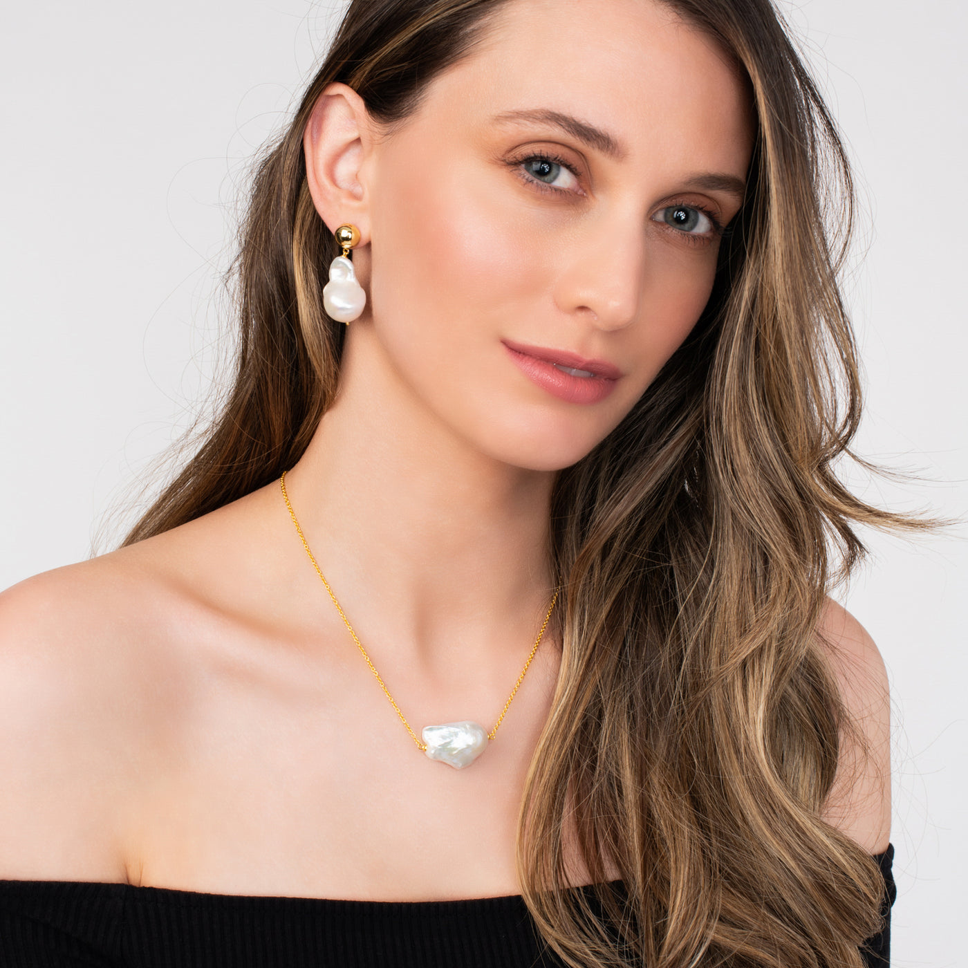 Maria Pearl Necklace | Angela Jewellery Australia
