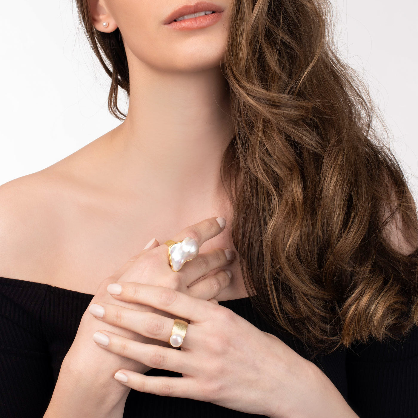 Maria Pearl Ring | Angela Jewellery Australia