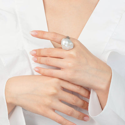 Maria Pearl Ring | Angela Jewellery Australia