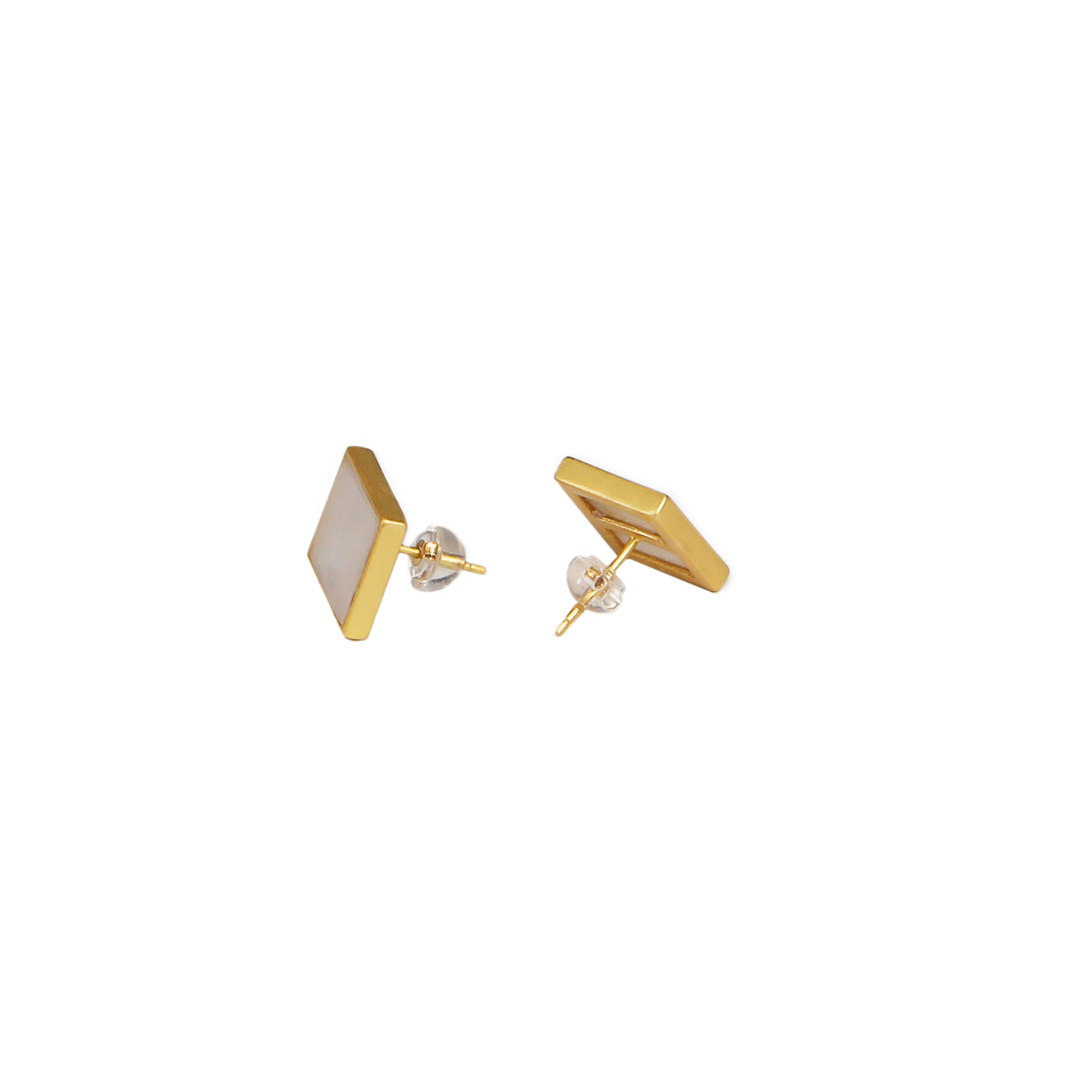 Mirro Earring - White | Angela Jewellery Australia