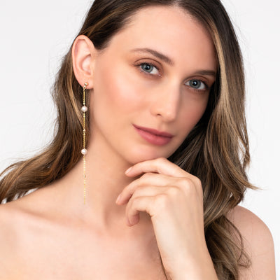 Olyn Pearl Earring | Angela Jewellery Australia