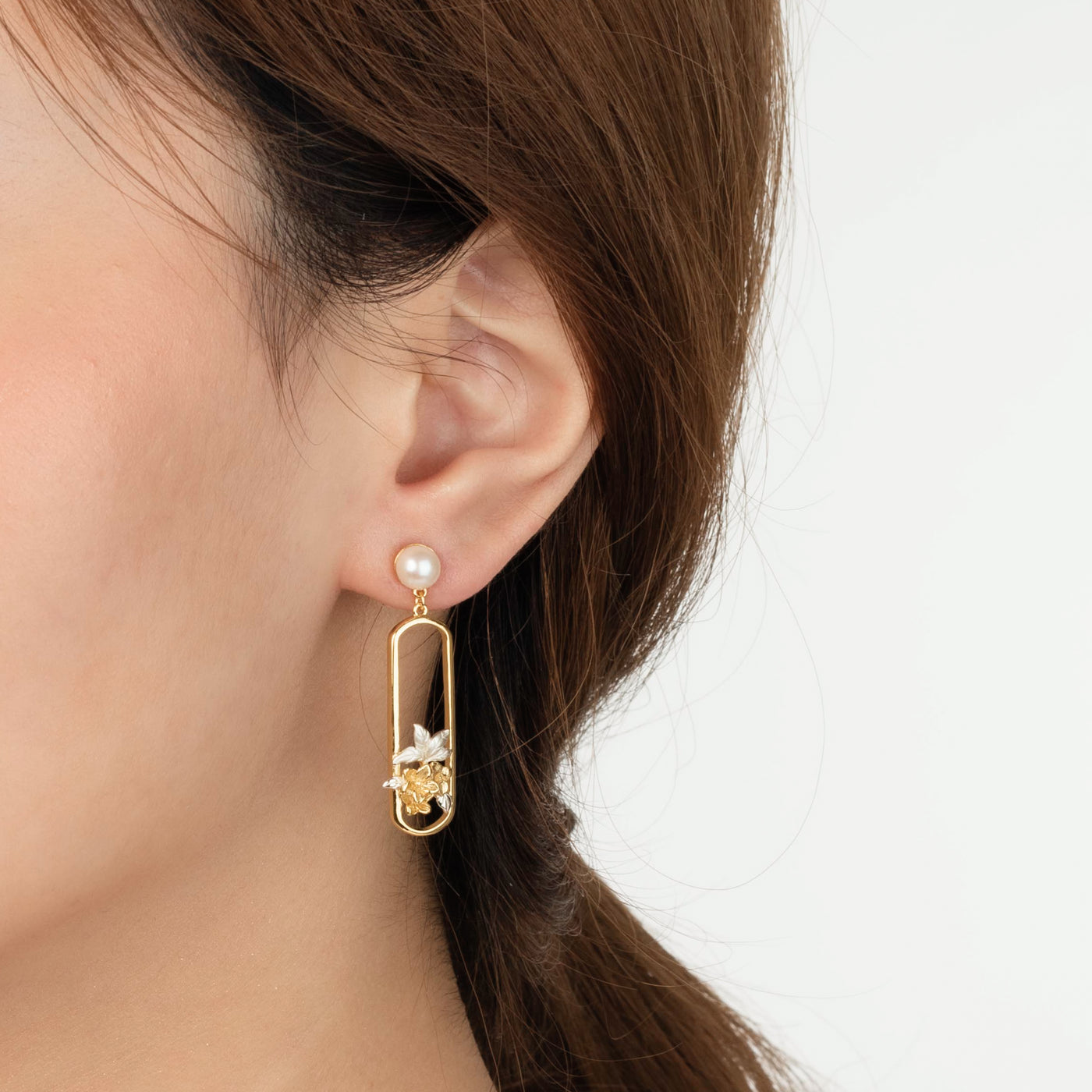 Spring Garden Pearl Earring | Angela Jewellery Australia