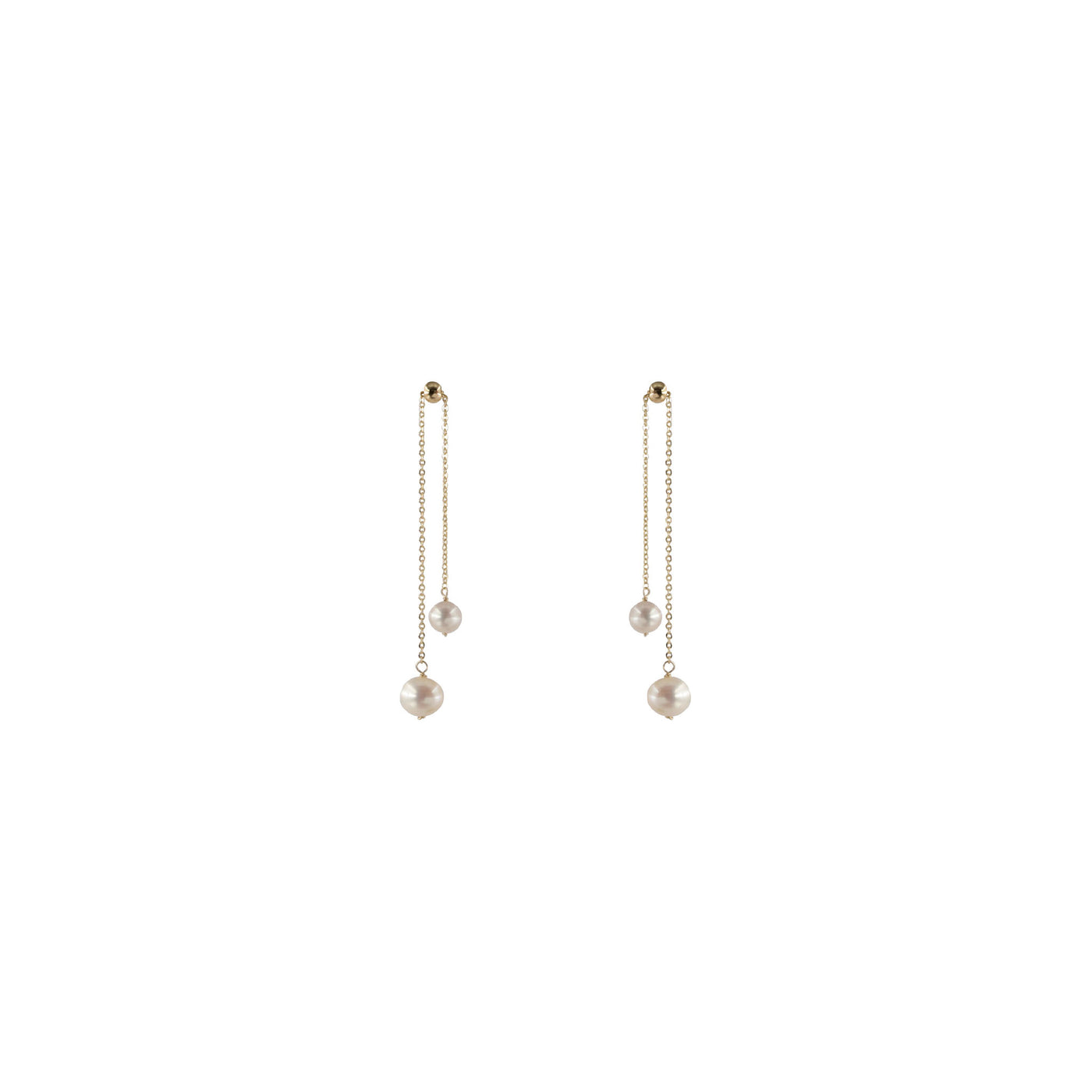 Theia Two Pieces Pearl Earring | Angela Jewellery Australia