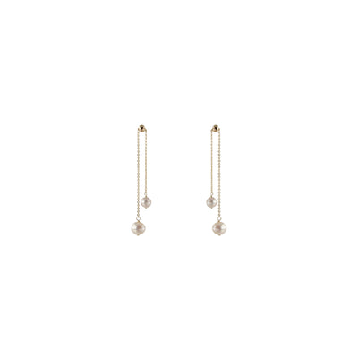 Theia Two Pieces Pearl Earring | Angela Jewellery Australia