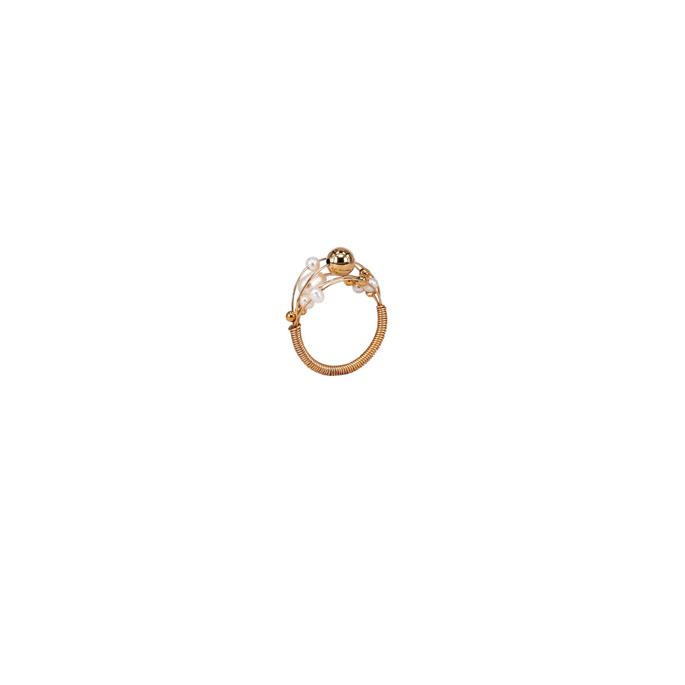 Twinne Pearl Ring | Angela Jewellery Australia