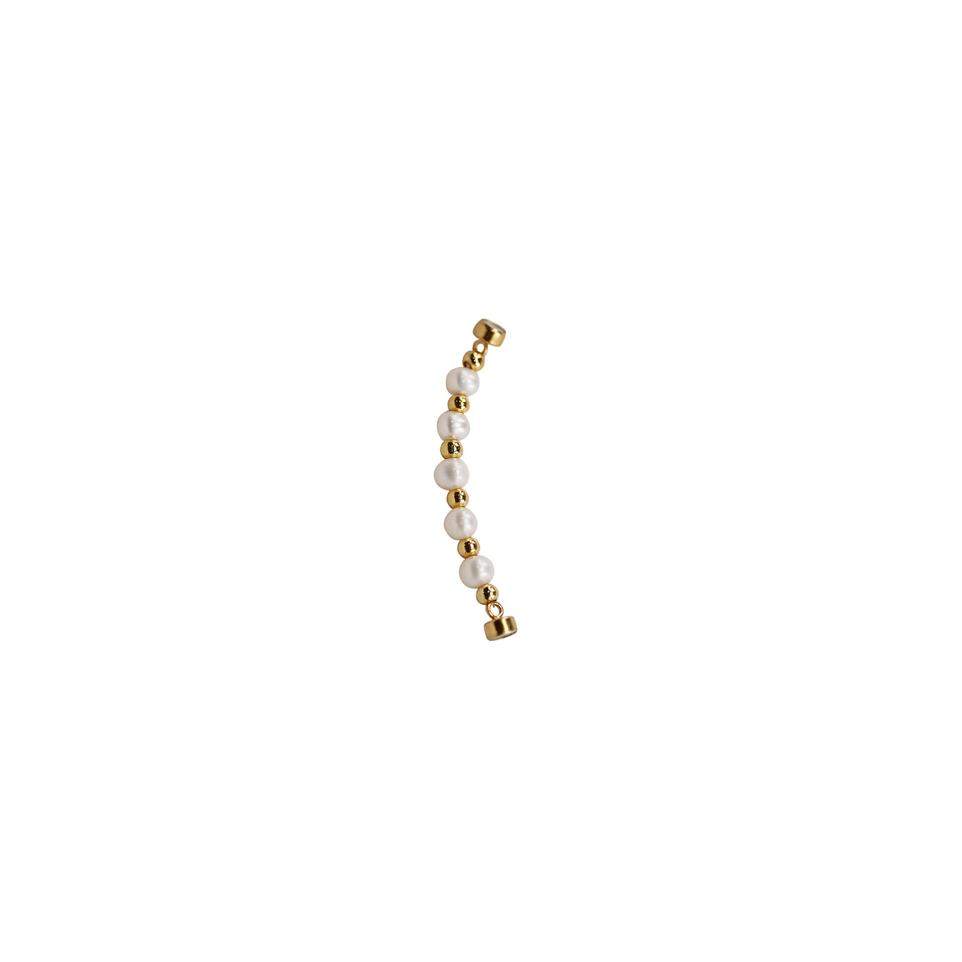Teanna Pearl Earring - Magnetic | Angela Jewellery Australia