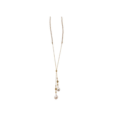 Teanna Pearl Sweater Necklace | Angela Jewellery Australia