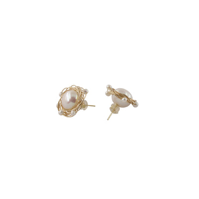Twinne Pearl Earring | Angela Jewellery Australia