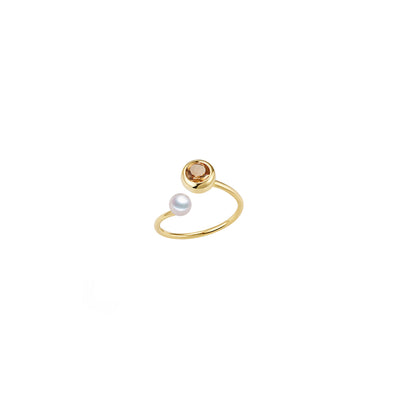 Birth Stone Citrine Ring | Angela Jewellery Australia