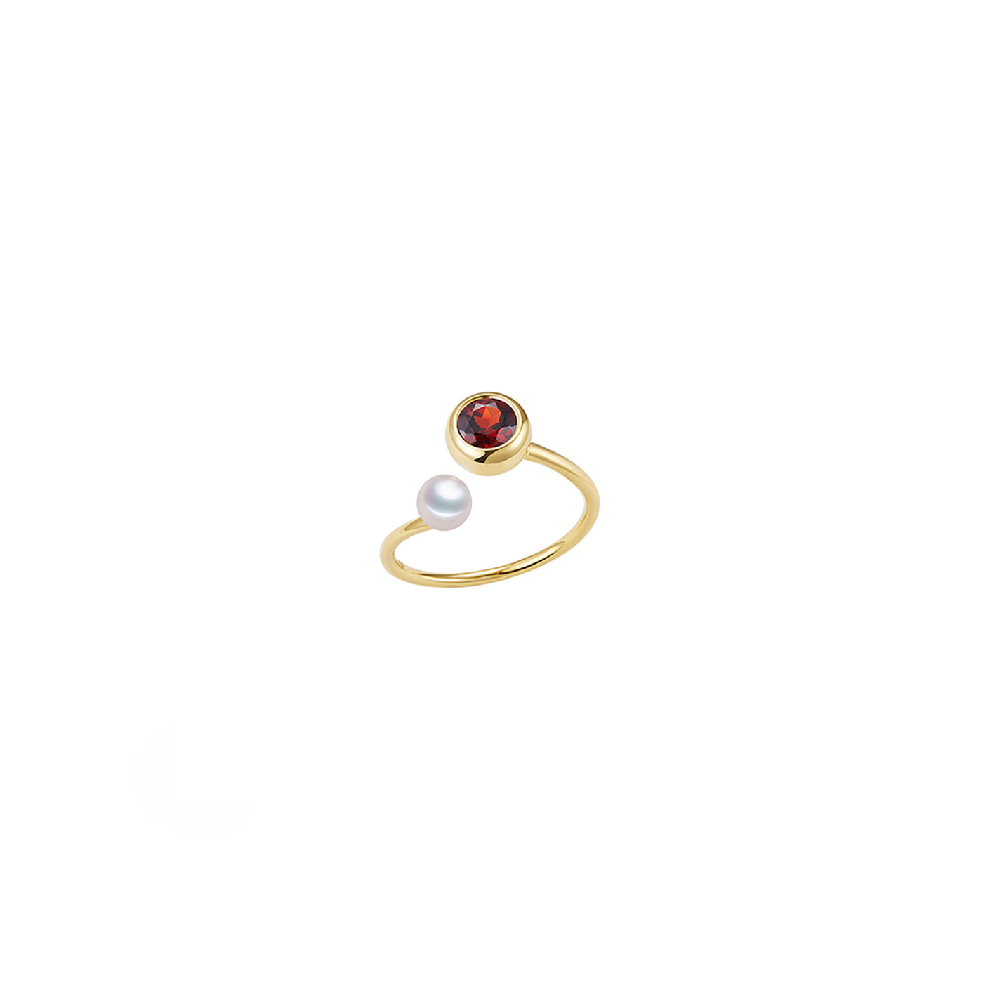 Birth Stone Garnet Ring | Angela Jewellery Australia
