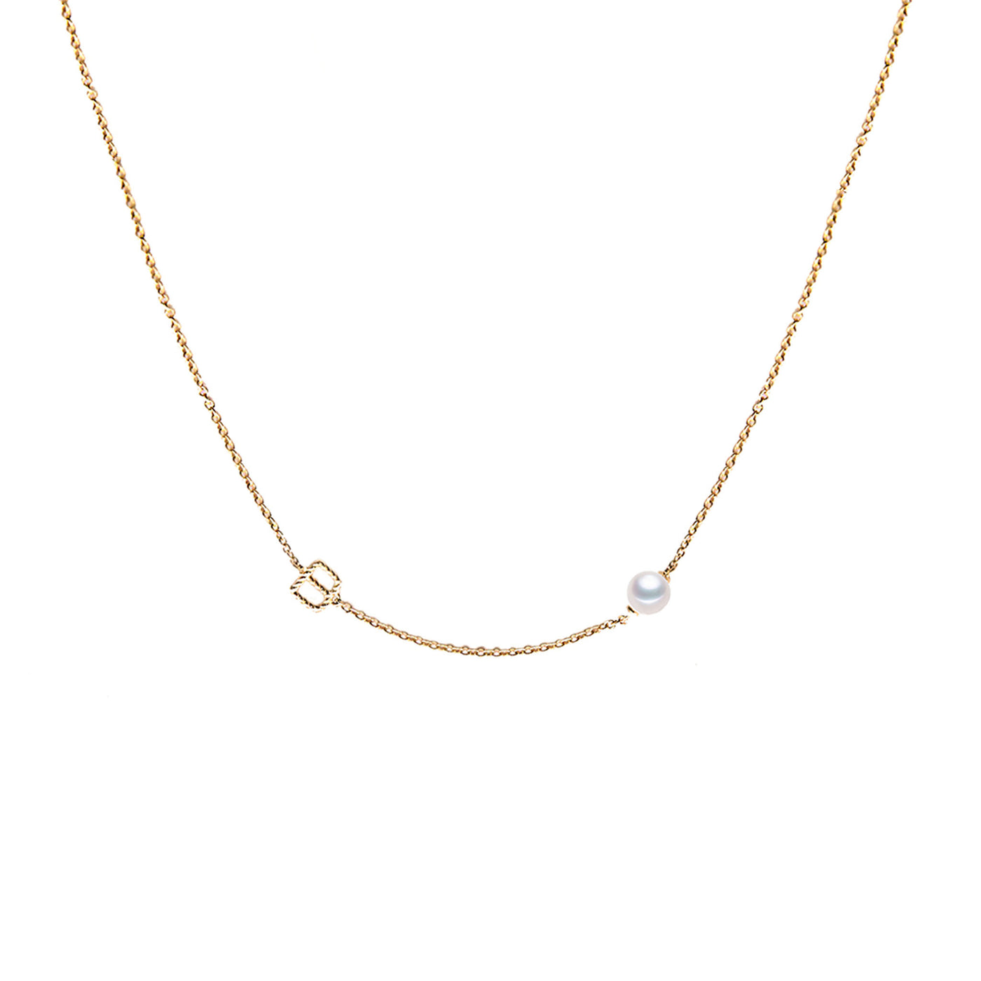 Initial Letter B Necklace | Angela Jewellery Australia