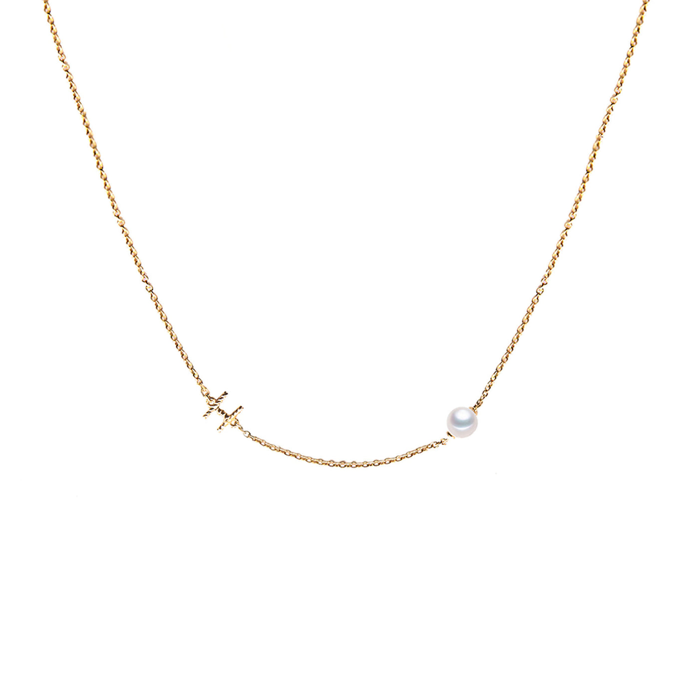 Initial Letter H Necklace | Angela Jewellery Australia