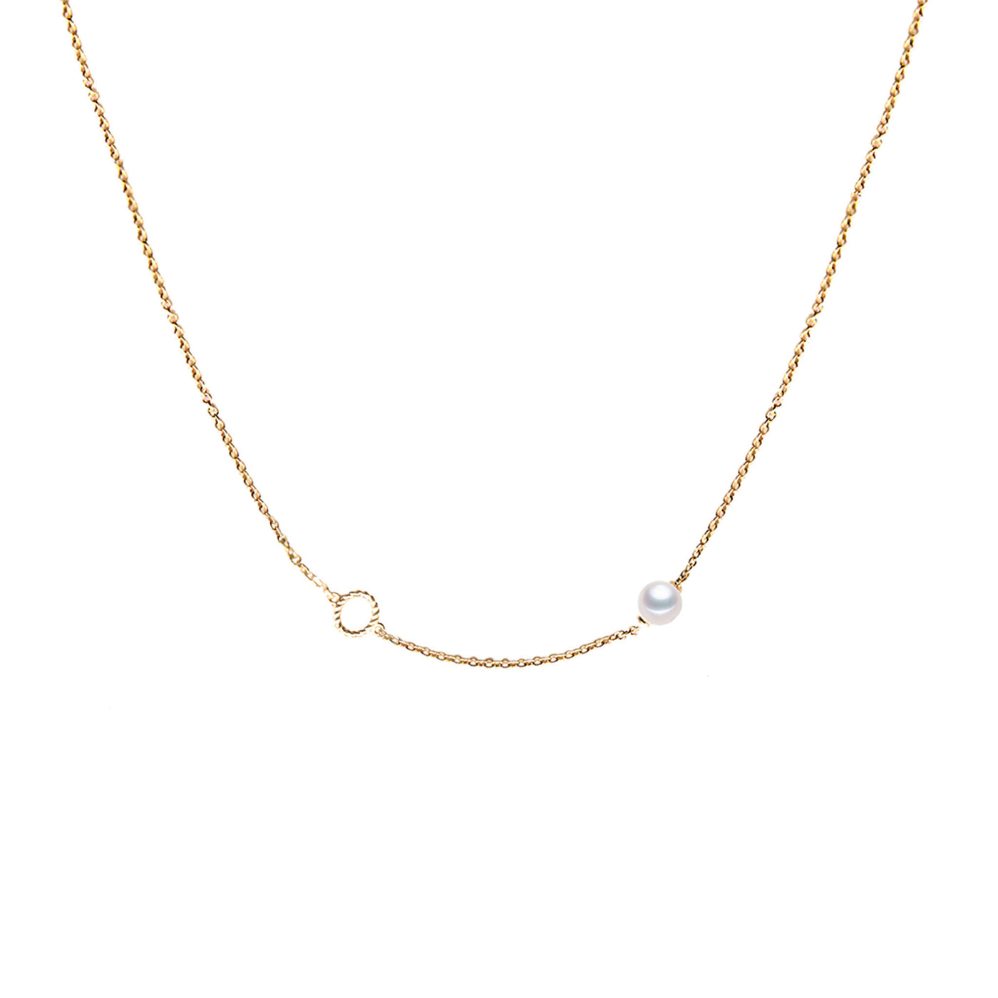 Initial Letter O Necklace | Angela Jewellery Australia