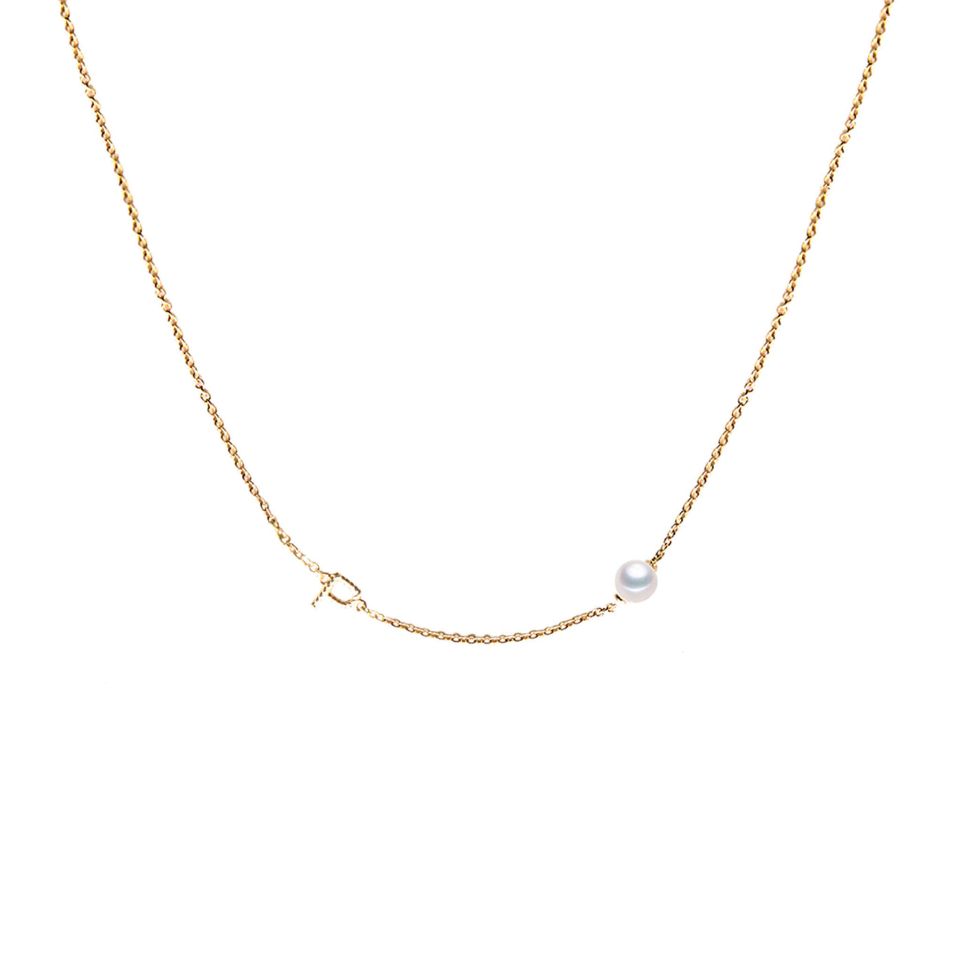 Initial Letter P Necklace | Angela Jewellery Australia