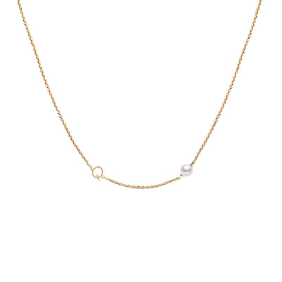 Initial Letter Q Necklace | Angela Jewellery Australia