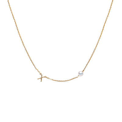 Initial Letter X Necklace | Angela Jewellery Australia