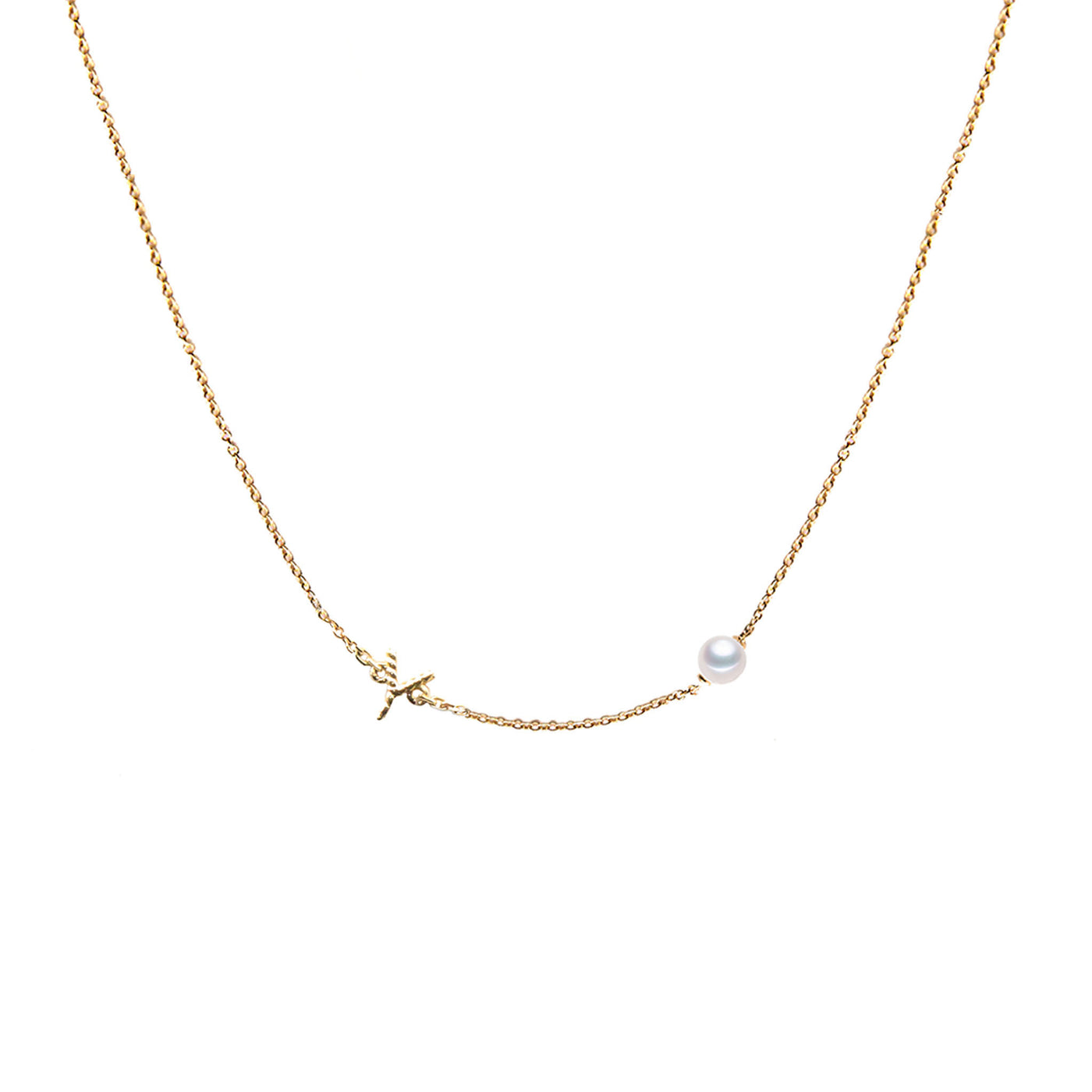 Initial Letter Y Necklace | Angela Jewellery Australia